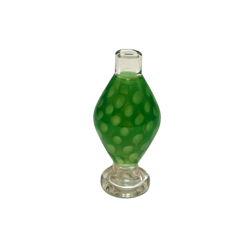 AlienTech Bubble Carb Caps Glass Dark Green